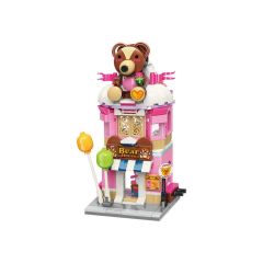 KP0109 Keeppley Teddy Theme Store Blok Seti -Vagon life