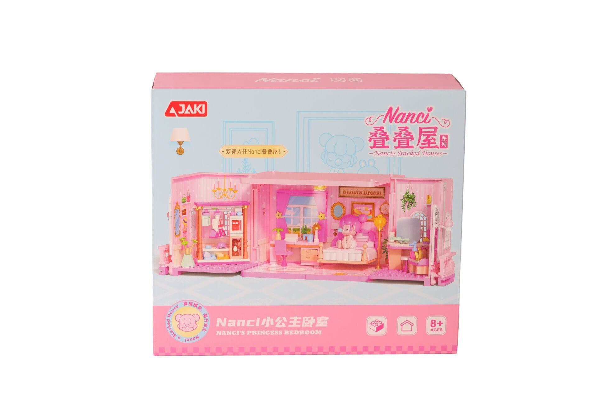 HK132 JAKİ KÜÇÜK PRENSES YATAK ODASI 247 PARÇA BLOCK OYUNCAK