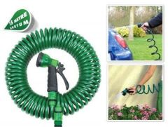 BUFFER® 4 Fonskiyonlu Tabancalı 15 Metre Spiral Tazyikli Basınçlı Hortum