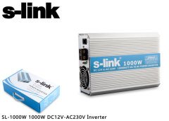 S-Link SL-1000 Solar Power İnverter 12V to 220V 1000 Watt