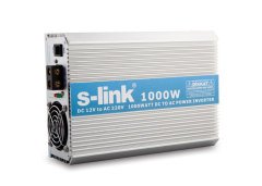 S-Link SL-1000 Solar Power İnverter 12V to 220V 1000 Watt