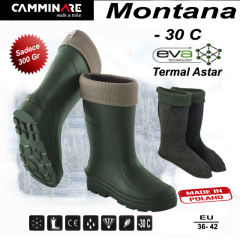 Camminare Montana Yeşil Bayan -30 Kışlık Çizme No 38