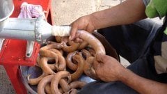 12 Numara Kıyma Makinesi İçin Sucuk Doldurma Hunisi Aparatı (Kısa)