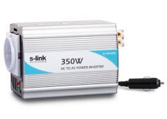 S-link SL-350W İnverter 350W DC12V-A230V Solar 12V to 220V İnvertör