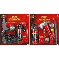 Oyuncak İtfaiye Seti Maske Yangın Tüpü yada Baltalı Yangın Seti (1 Paket Gönderilir)