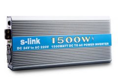 S-link SL-INV2415 1500W DC24V-AC230V İnverter Solar 24V to 220V
