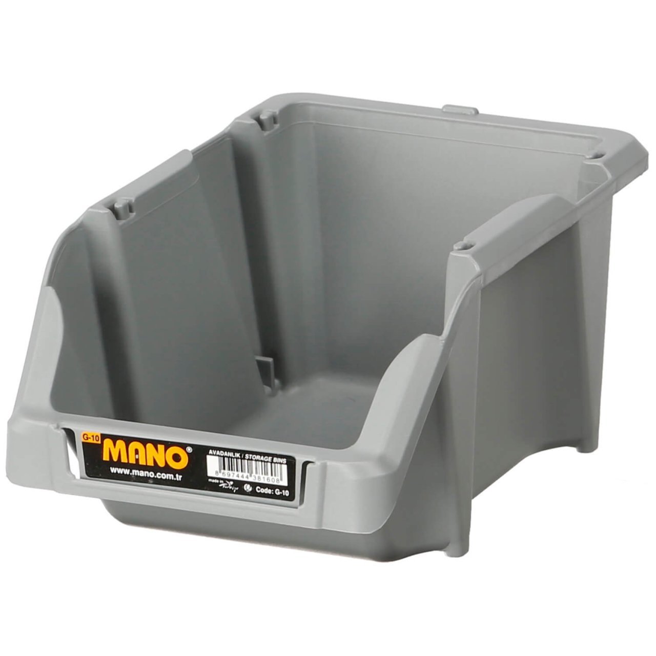 Mano Gri Avadanlık G-10 103mm x165mm x 75mm  (60'lı Paket Halinde Satılır)