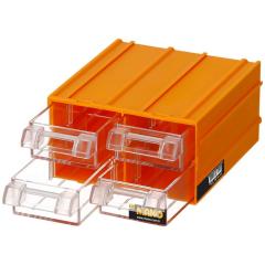 Mano K-32  Plastik Çekmeceli Sarı Kutu 110mm x 120mm x 62mm (40'lı Paket Halinde Satılır)