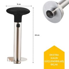 BUFFER® Pratik Ekstra Keskin Bıçaklı Ananas Dilimleme Aleti