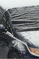 BUFFER® Büyük Boy Araçlar İçin Ön Cam Brandası SUV ve Doblo Araçlar İçin Kar Buz Güneş Brandası