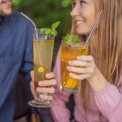 BUFFER® Metal Pipet Seti Paslanmaz Çelik Düz ,Eğik Pipet ve Pipet Temizleme Fırçası