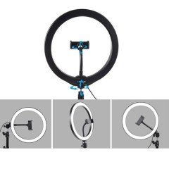 BUFFER® 10inç 26cm Youtube Instagram Tiktok Selfie  Stüdyo Video Fotoğraf Ring Light  Tripod Led Halka Işık