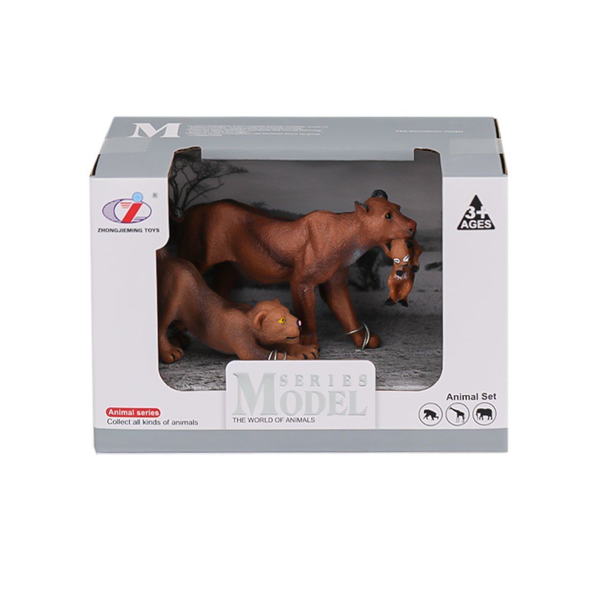 Q9899-A21 Aslan Ailesi Figür -Birliktoys