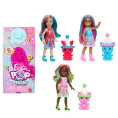 JCN89 Barbie Chelsea POP Reveal Milkshake Serisi