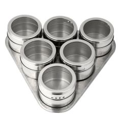 BUFFER® Buzdolabına Yapışabilen Mıknatıslı Baharatlık Seti (6 Adet)