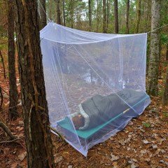 BUFFER® Kamp Balkon Bebek Park Yatak Beşik Çift Kişilik Cibinlik Tülü Pileli Hazır Çantalı Pratik Sineklik