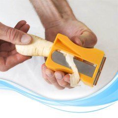 BUFFER® Kalemtraş Şeklinde Paslanmaz Çelik Havuç Sebze Soyacağı Açacağı