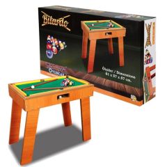 Akçiçek Ahşap Bilardo Oyunu