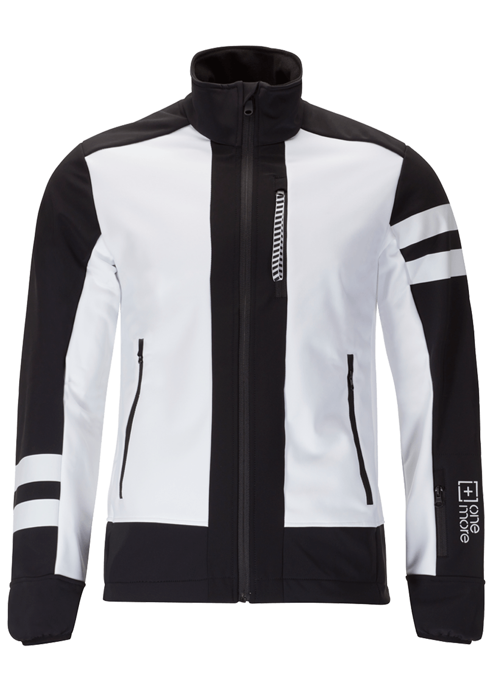 Onemore Mont 411 - Softshell Jacket White/Black/White