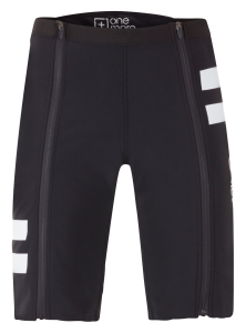 Onemore Şort 901 - Softshell Training Shorts Black/Black/White