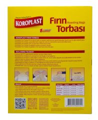 Koroplast Fırın Torbası 25x38cm 8 li