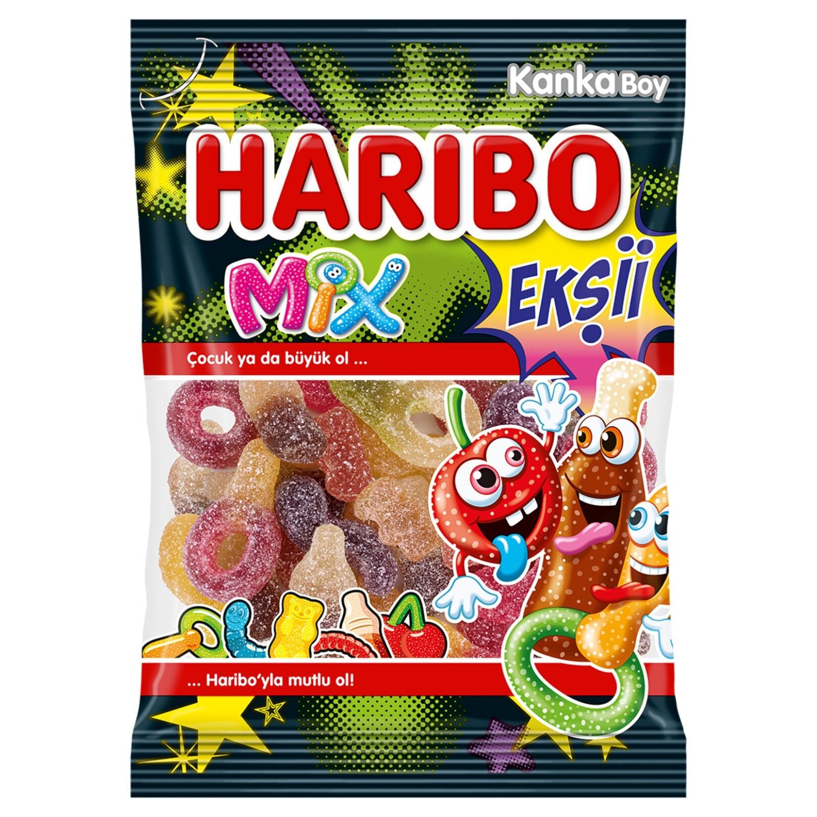 Haribo Mix Ekşi 70gr 1 Adet