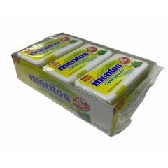 Mentos Clean Breath 2 Saat Limon Aromalı Tablet Şeker 21 gr 12 Adet