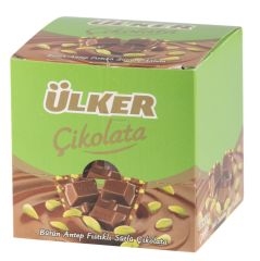 Ülker Kare Antep Fıstıklı Çikolata 65 gr 6 Adet