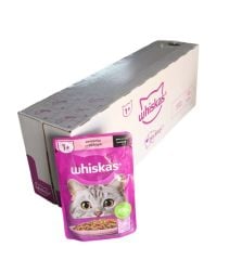 Whiskas Somonlu Kedi Maması 85 gr 28 Adet