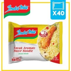 İndomie Tavuk Aromalı Hazır Noodle 70g 40 adet