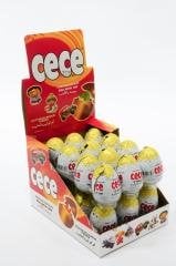 Cece Oyuncaklı Yumurta Çikolata 24 Adet