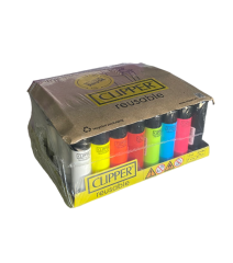 Clipper Pocket 8 Renk Taşlı Çakmak 48 Adet 7676