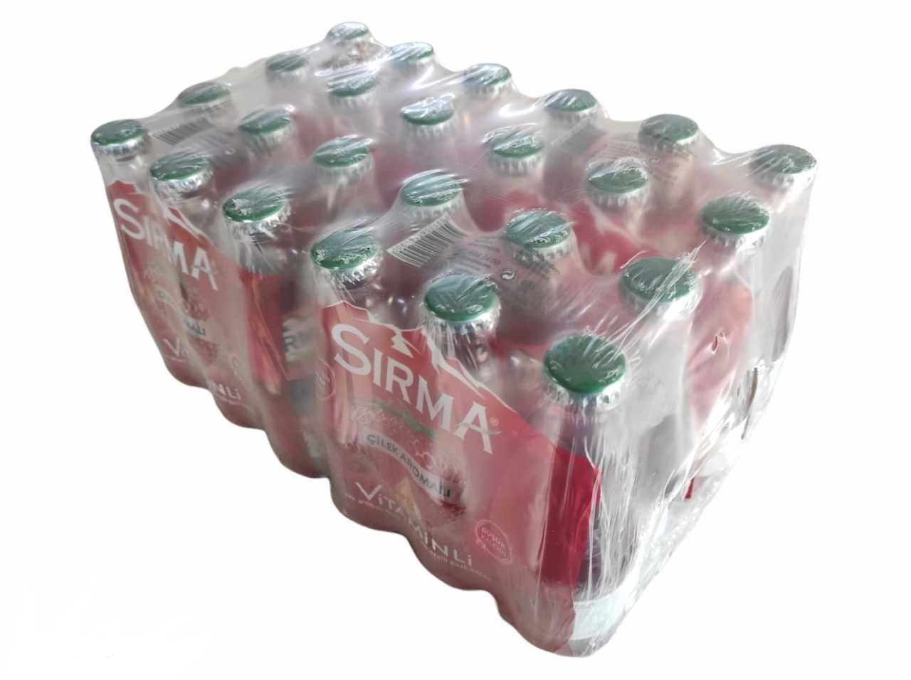 Sırma B+ Çilek Aromalı Soda 200 ml 24 Adet