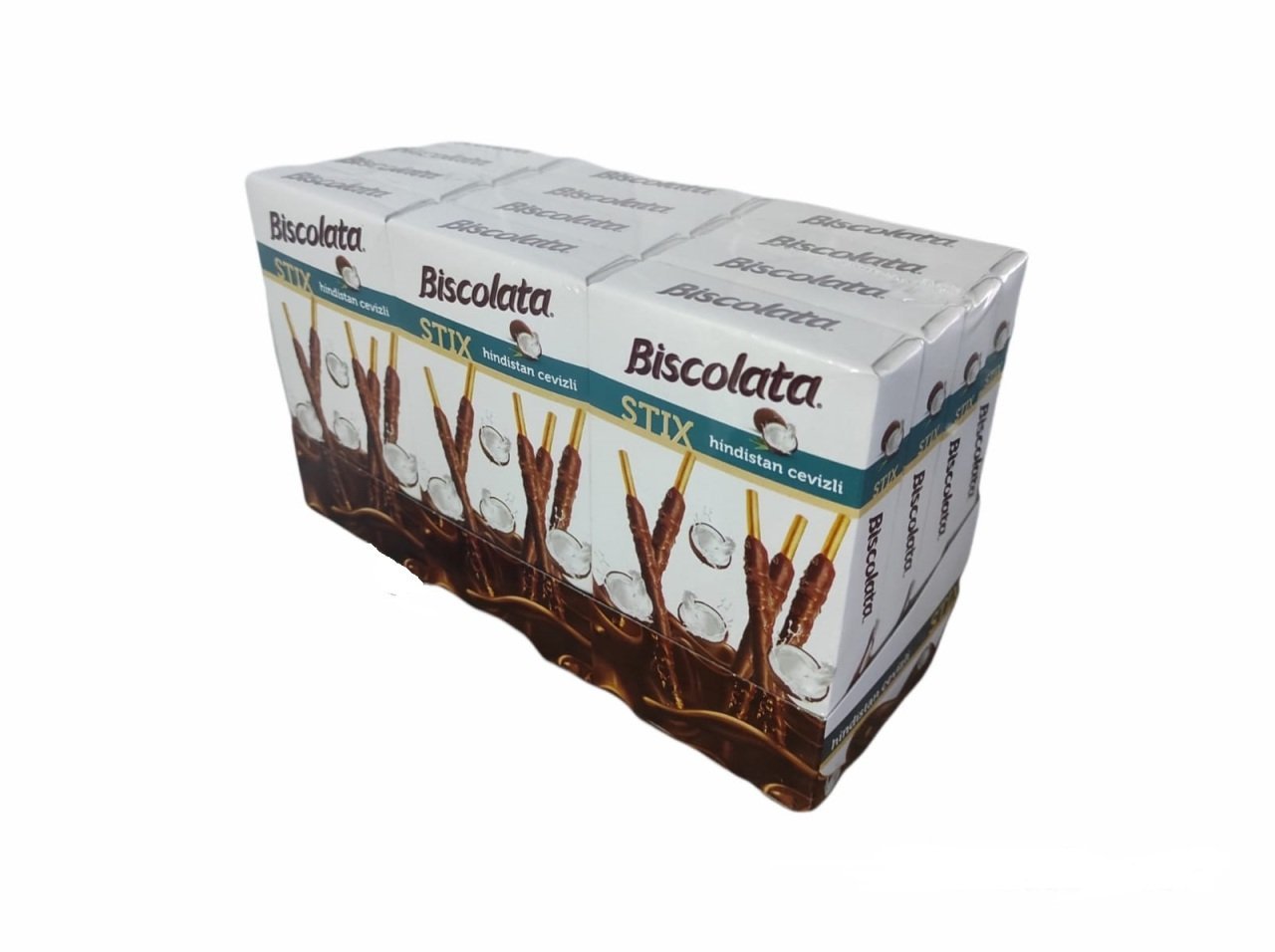 Biscolata Stix Hindistan Cevizli 36gr 12 Adet