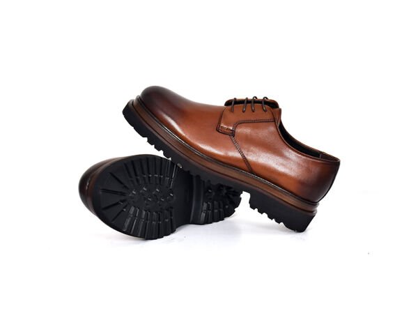 TNL 2679 Taba Antik Deri Eva Taban Bağcıklı Model erkek Ayakkabı