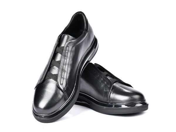 TNL 2208 Siyah Antik Deri Erkek Ayakkabı