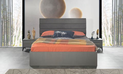 Stil Yatak Odası 160*200 cm Başlıklı Karyola