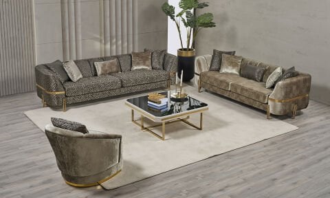Calyon Modern Koltuk Takımı (4+3+1+1)