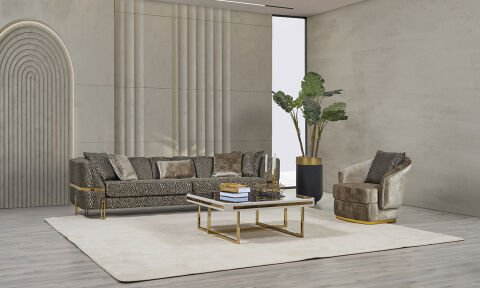 Calyon Modern Koltuk Takımı (4+3+1)