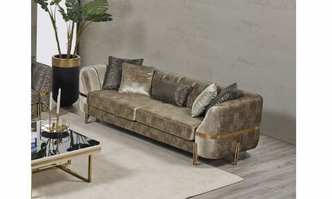Calyon Modern Üçlü Koltuk