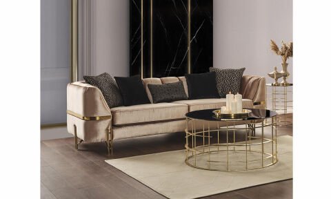 Calyon Modern Koltuk Takımı (3+3+1+1)