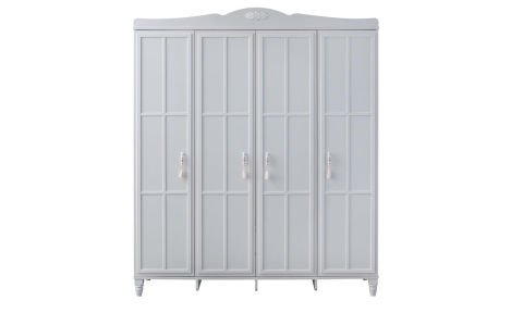 Royal Genç Odası Takımı (4Kapılı Dolap*Karyola*Komodin)