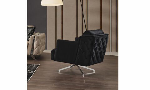 Gloria Modern Krom Koltuk Takımı (3+3+1)