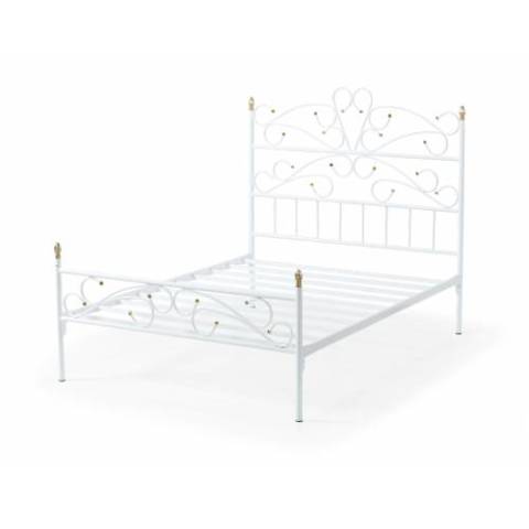 Begonya Metal Ferforje Çift Kişilik Karyola 140x190 cm