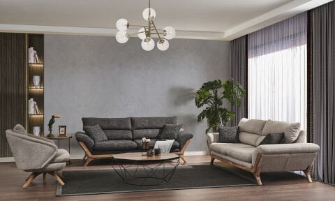 Panama Modern Koltuk Takımı (3+3+1)