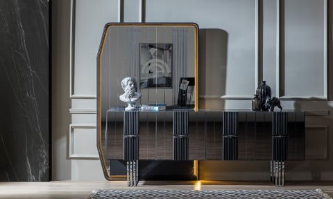 Soho Yemek Odası Takımı(Antrasit)