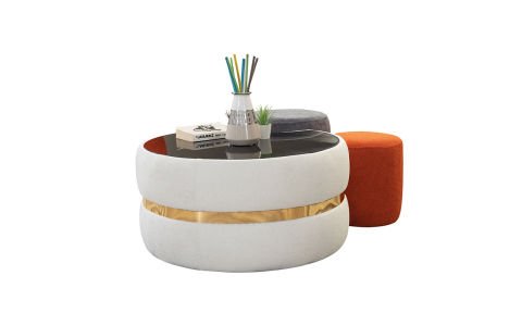 Trio Puf Orta Sehpa