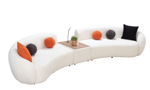 Wosse Modern Köşe Koltuk Takımı (Sallanır Sandalyeli)