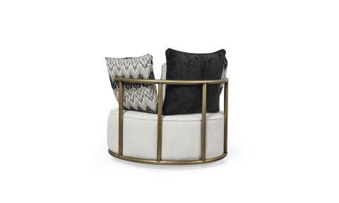 Rose Modern Berjer