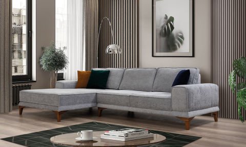 Leon Modern Köşe Koltuk Takımı(Berjerli)